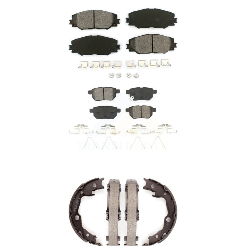 Transit Auto KSN-100820 Disc Brake Pad for 2009-2013 Toyota Matrix, Pontiac Vibe - Front and Rear