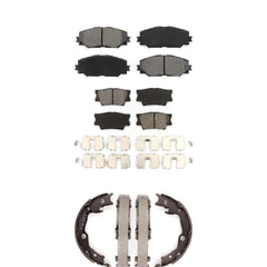 Transit Auto KSN-100821 Disc Brake Pad for 2006-2018 Toyota RAV4, Lexus HS250h - Front and Rear