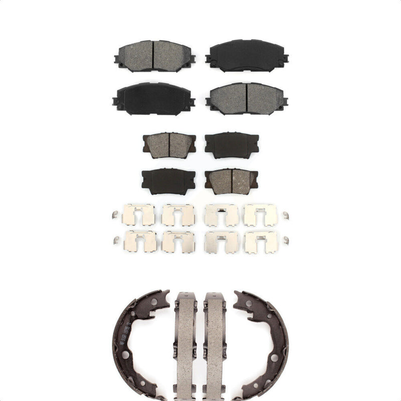 Transit Auto KSN-100821 Disc Brake Pad for 2006-2018 Toyota RAV4, Lexus HS250h - Front and Rear