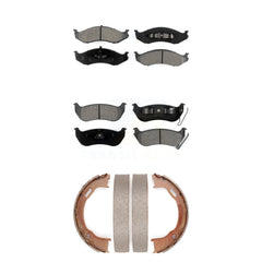 Transit Auto KSN-100829 Disc Brake Pad for 2003-2006 Jeep TJ, Jeep Wrangler - Front and Rear