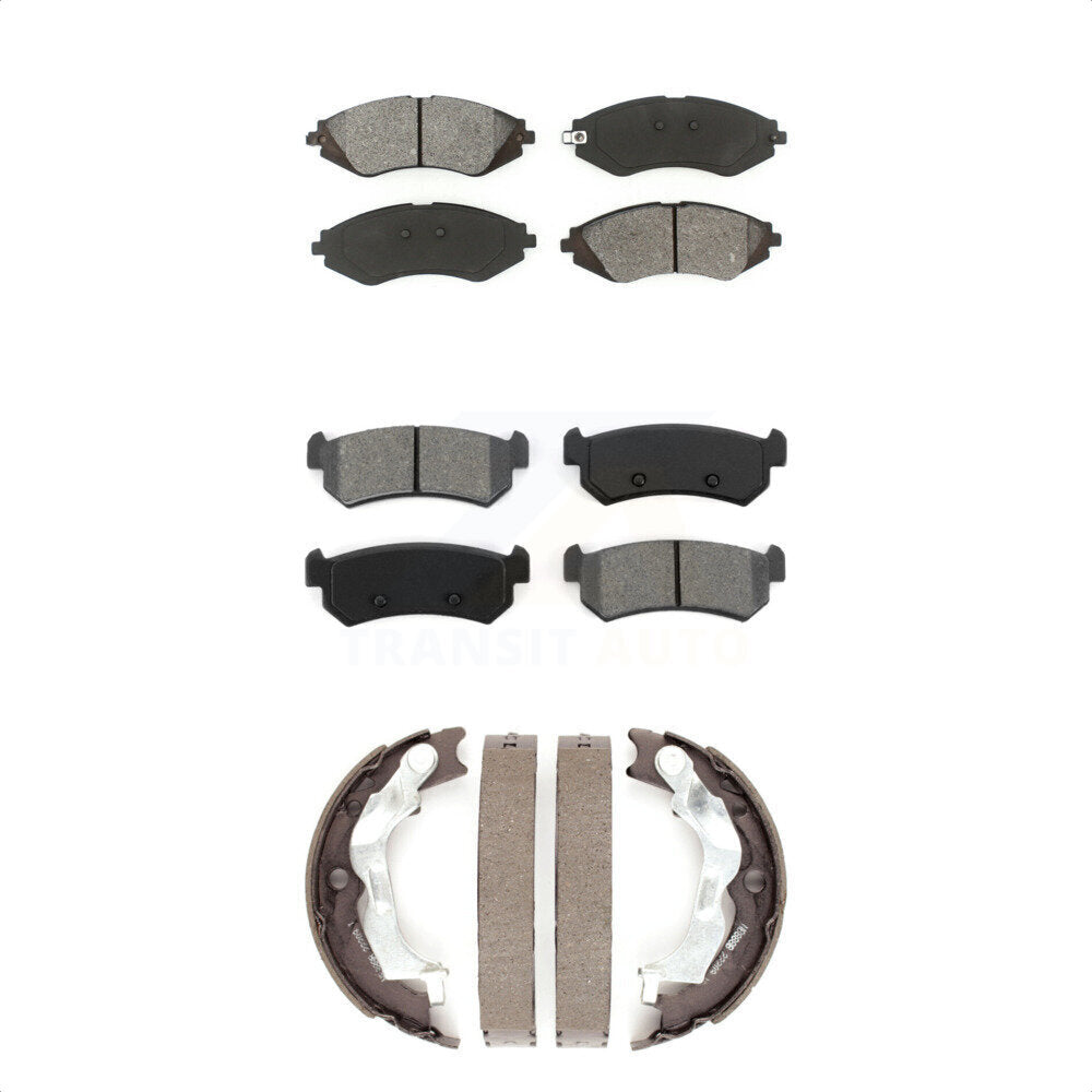 Transit Auto KSN-100831 Disc Brake Pad for 2004-2006 Suzuki Reno, Suzuki Forenza - Front and Rear