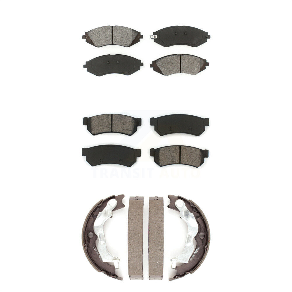 Transit Auto KSN-100833 Disc Brake Pad for 2007-2008 Suzuki Forenza, Suzuki Reno - Front and Rear