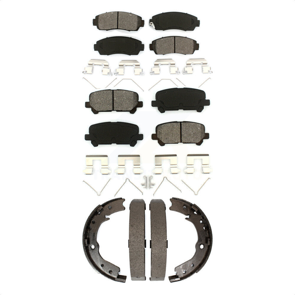 Transit Auto KSN-100835 Disc Brake Pad for 2011-2017 Honda Odyssey - Front and Rear