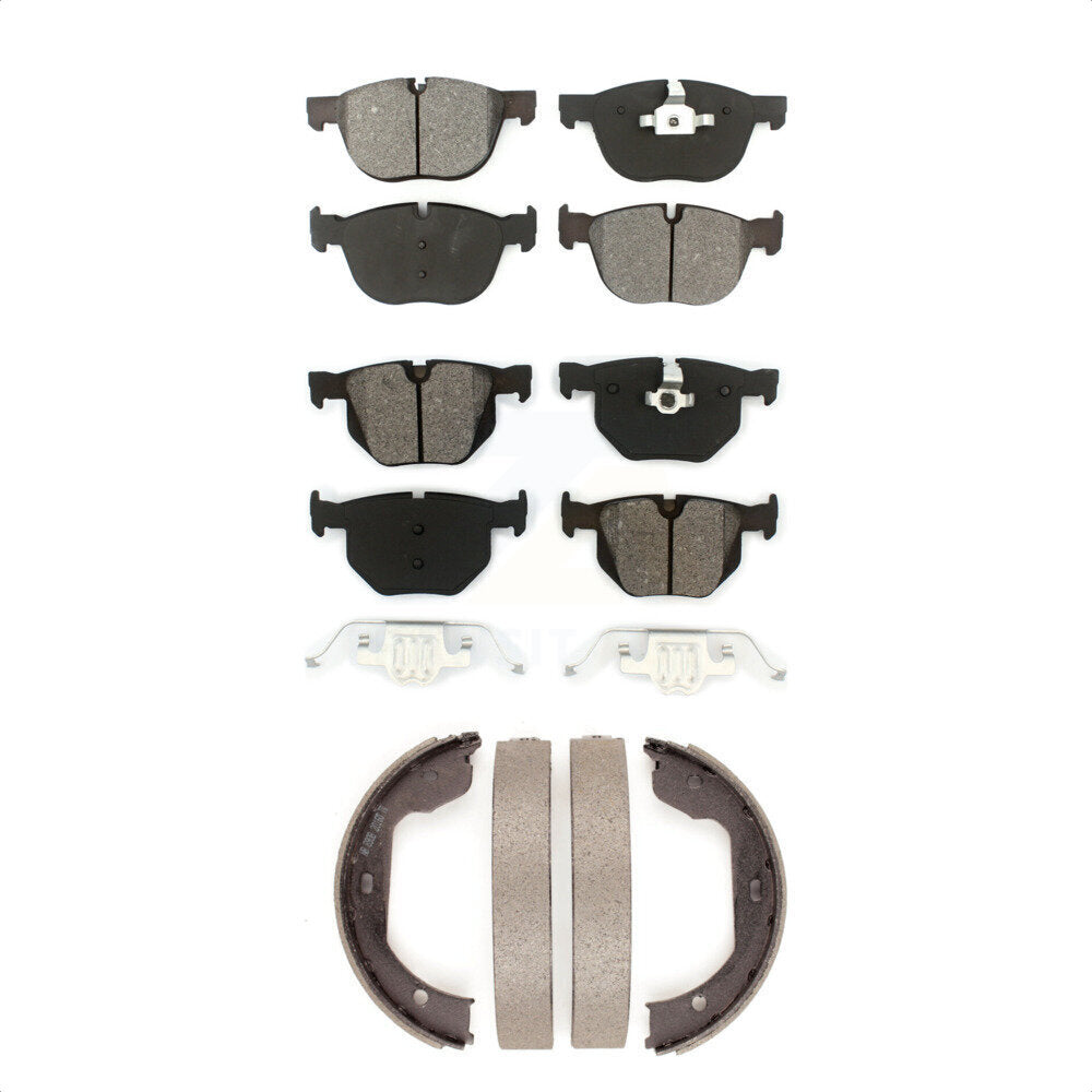 Transit Auto KSN-100839 Disc Brake Pad for 2007-2019 BMW X5, BMW X6 - Front and Rear