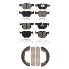 Transit Auto KSN-100844 Disc Brake Pad for 2004-2007 BMW 525i - Front and Rear