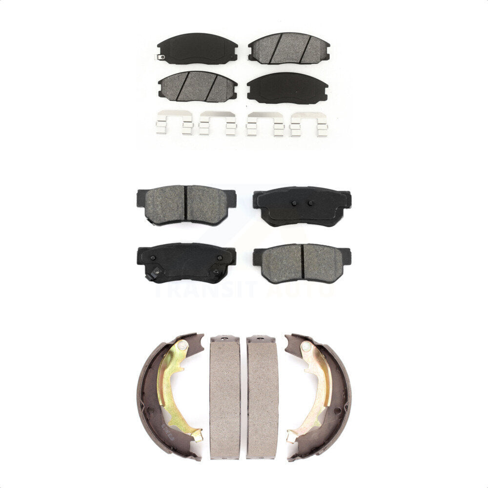 Transit Auto KSN-100845 Disc Brake Pad for 2001-2006 Hyundai Santa Fe - Front and Rear