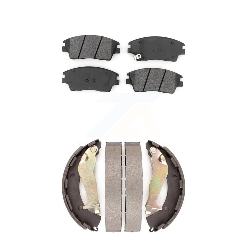 Transit Auto KSN-100846 Disc Brake Pad for 2017-2020 Hyundai Elantra - Front and Rear