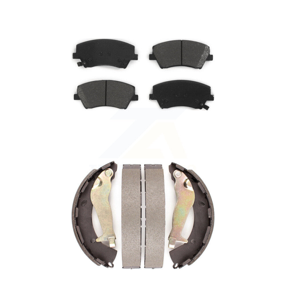 Transit Auto KSN-100847 Disc Brake Pad for 2017-2020 Hyundai Elantra - Front and Rear