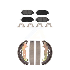 Transit Auto KSN-100848 Disc Brake Pad for 2016-2020 Toyota Yaris, Toyota Yaris iA, Scion iA - Front and Rear