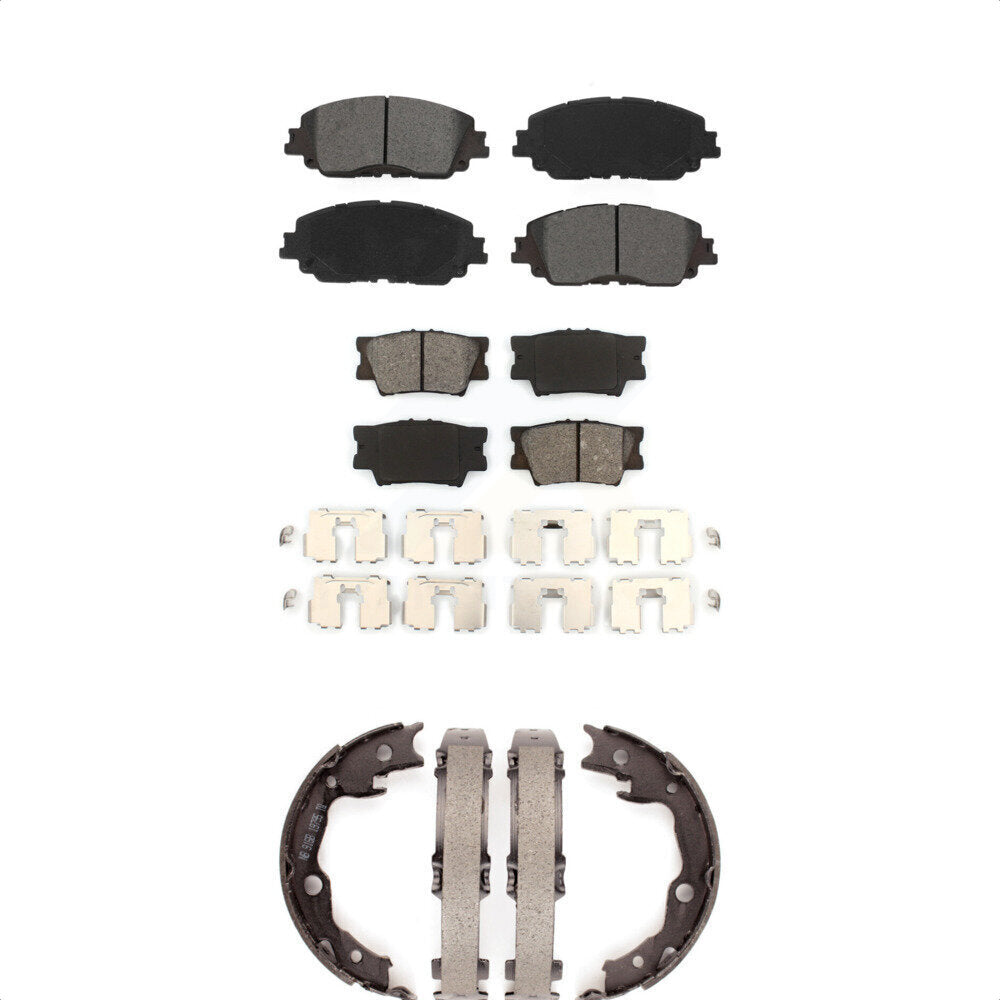 Transit Auto KSN-100860 Disc Brake Pad for 2018-2023 Toyota Camry - Front and Rear