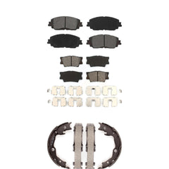 Transit Auto KSN-100860 Disc Brake Pad for 2018-2023 Toyota Camry - Front and Rear