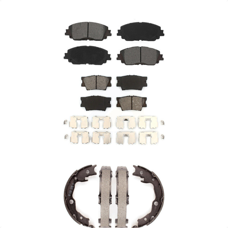 Transit Auto KSN-100860 Disc Brake Pad for 2018-2023 Toyota Camry - Front and Rear