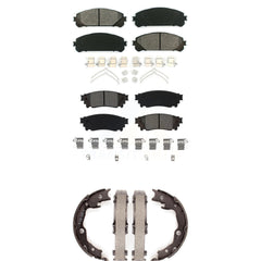 Transit Auto KSN-100861 Disc Brake Pad for 2020-2023 Toyota Camry - Front and Rear