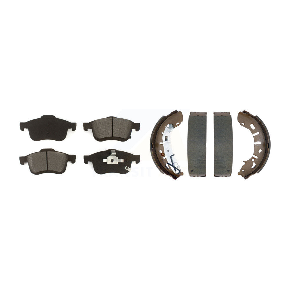 Transit Auto KSN-100872 Disc Brake Pad for 2015-2021 Ram ProMaster City - Front and Rear
