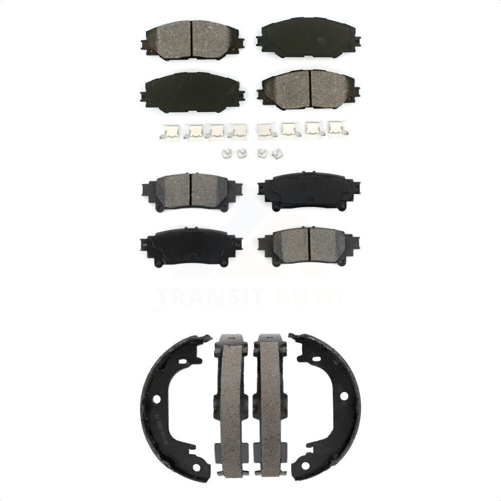 Transit Auto KSN-100875 Disc Brake Pad for 2016-2020 Toyota Mirai - Front and Rear