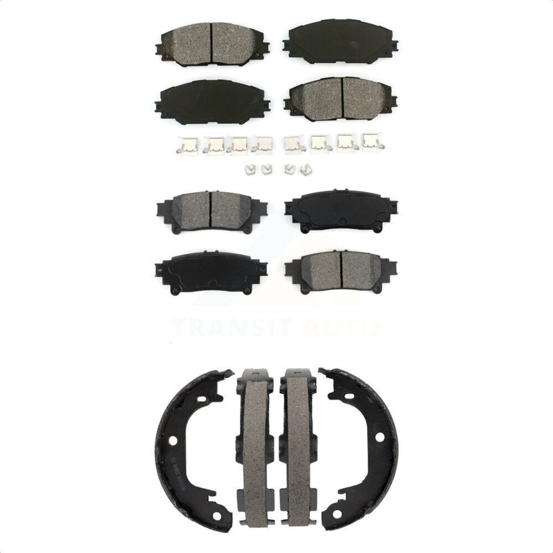 Transit Auto KSN-100875 Disc Brake Pad for 2016-2020 Toyota Mirai - Front and Rear