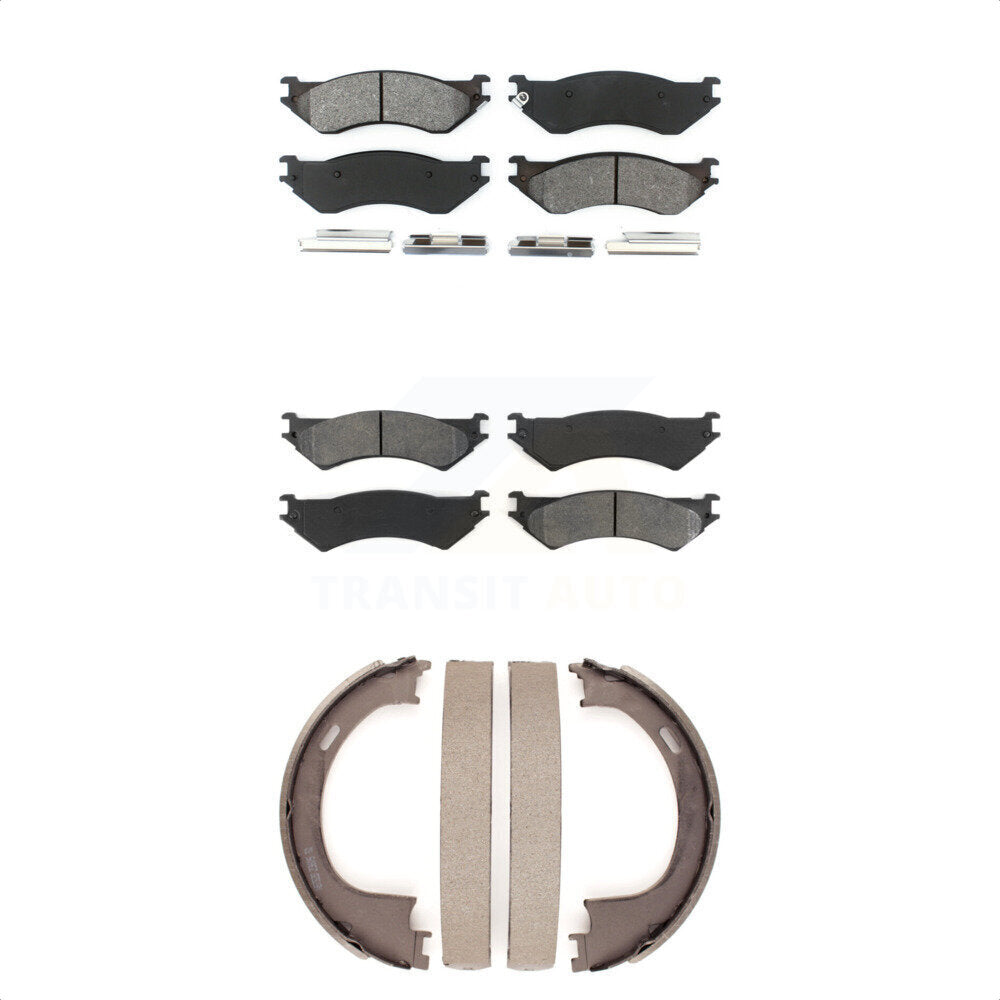Transit Auto KSN-100877 Disc Brake Pad for 2004 Ford F-150 Heritage - Front and Rear