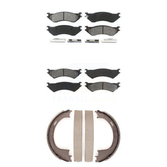 Transit Auto KSN-100877 Disc Brake Pad for 2004 Ford F-150 Heritage - Front and Rear