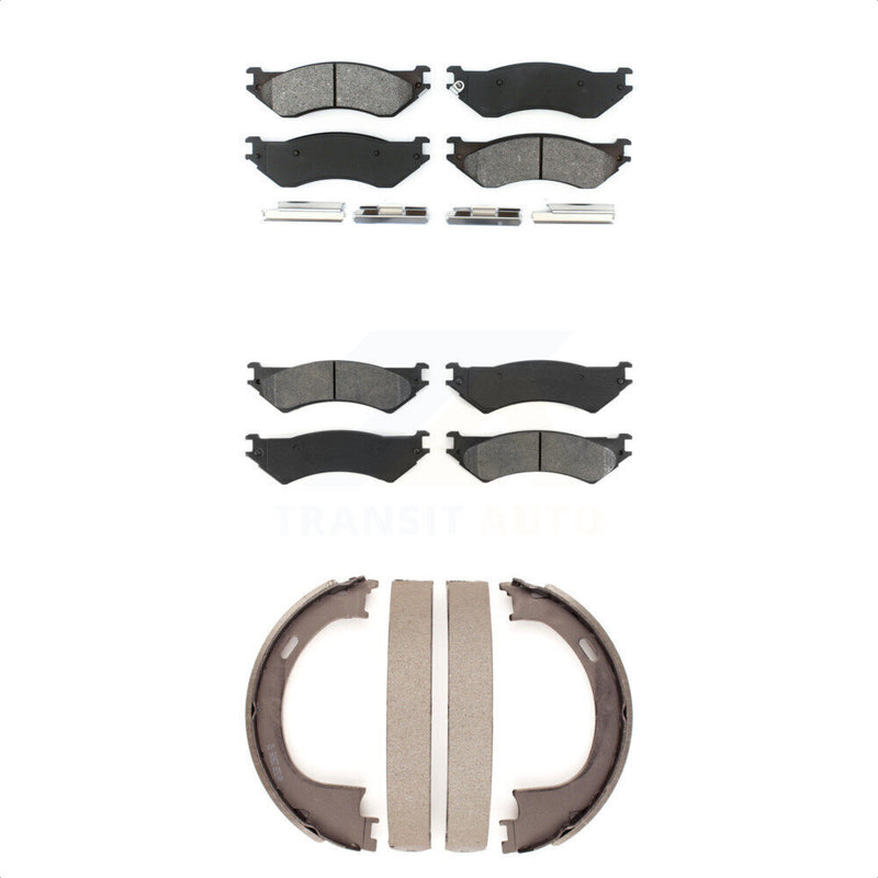Transit Auto KSN-100877 Disc Brake Pad for 2004 Ford F-150 Heritage - Front and Rear