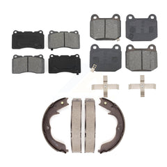 Transit Auto KSN-100880 Disc Brake Pad for 2009-2014 Subaru Impreza - Front and Rear