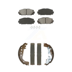 Transit Auto KSN-100881 Disc Brake Pad for 2014-2018 Toyota Yaris - Front and Rear