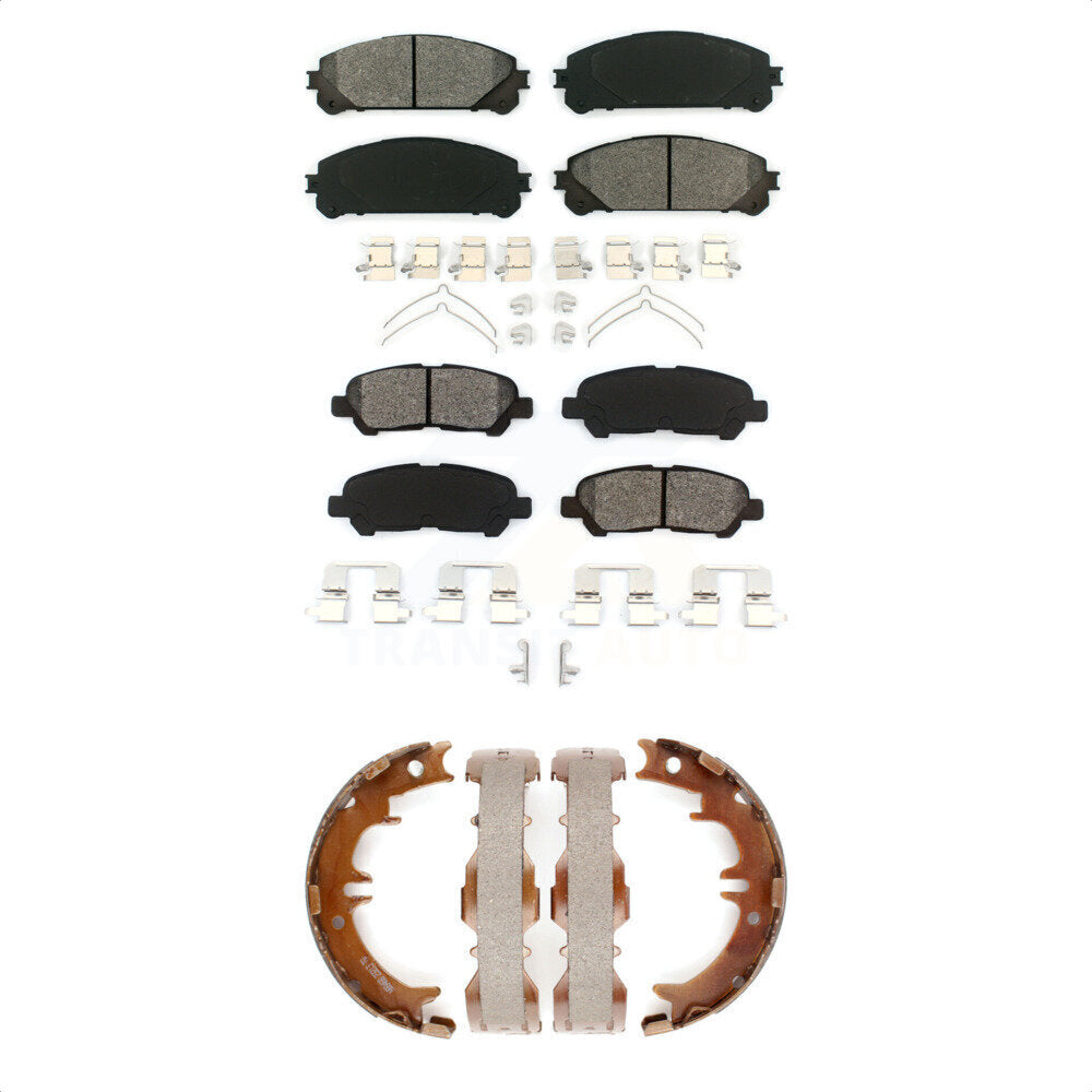 Transit Auto KSN-100892 Disc Brake Pad for 2008-2013 Toyota Highlander - Front and Rear