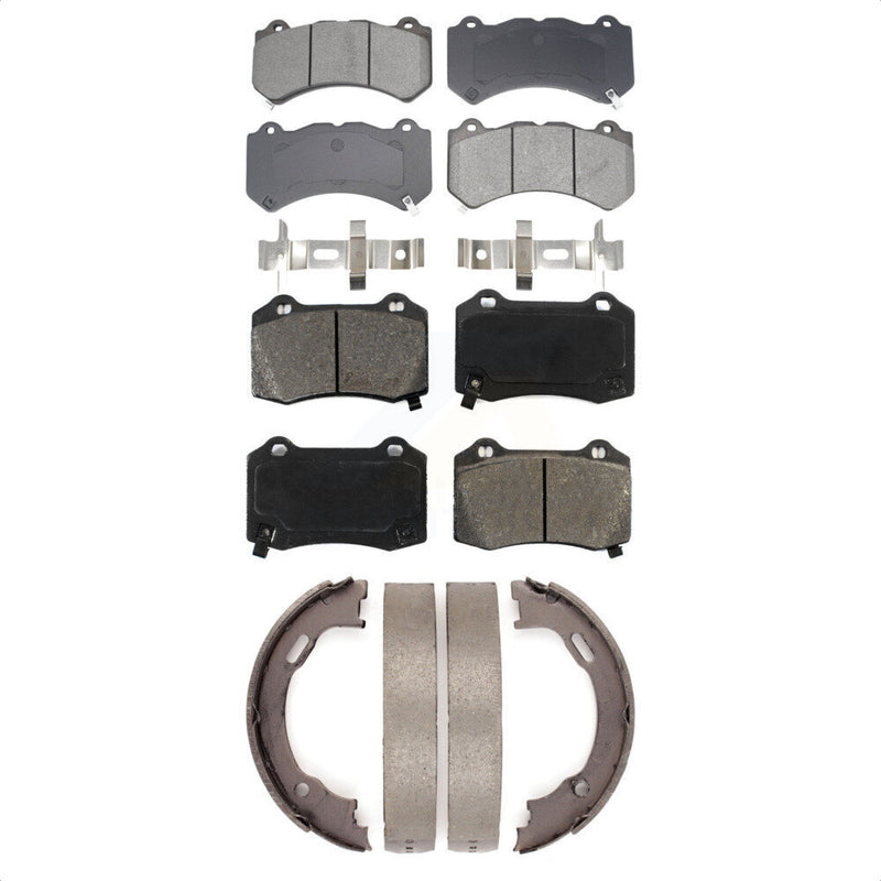 Transit Auto KSN-100894 Disc Brake Pad for 2015-2021 Dodge Challenger, Dodge Charger - Front and Rear