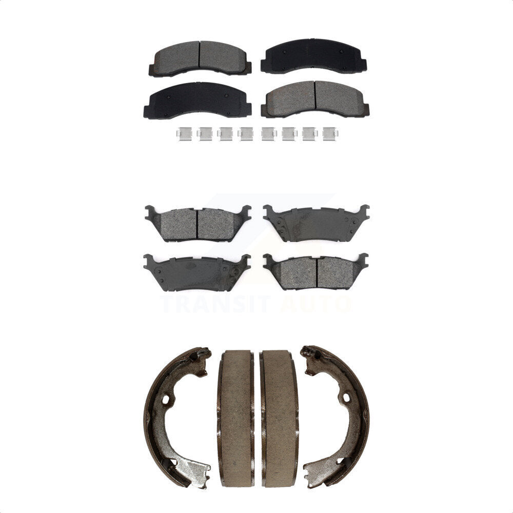 Transit Auto KSN-100895 Disc Brake Pad for 2018-2020 Ford F-150 - Front and Rear