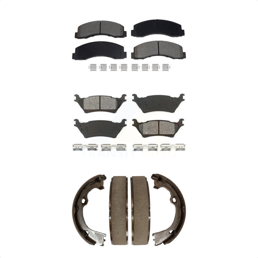 Transit Auto KSN-100896 Disc Brake Pad for 2018-2020 Ford F-150 - Front and Rear