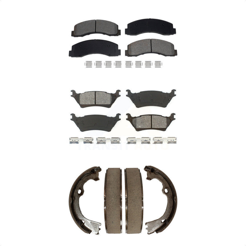 Transit Auto KSN-100896 Disc Brake Pad for 2018-2020 Ford F-150 - Front and Rear