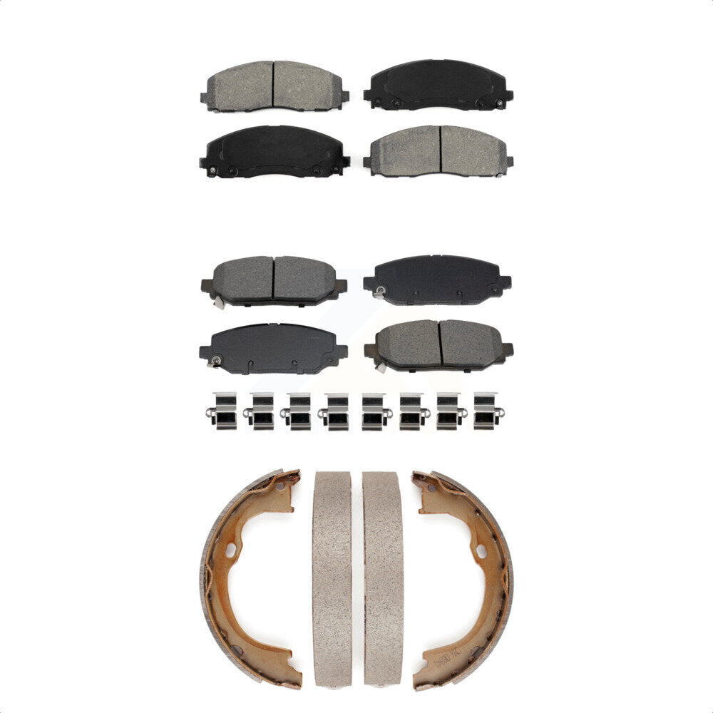 Transit Auto KSN-100899 Disc Brake Pad for 2018-2022 Jeep Wrangler - Front and Rear