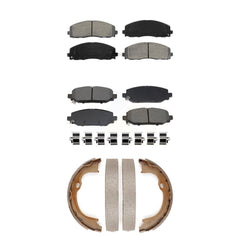 Transit Auto KSN-100899 Disc Brake Pad for 2018-2022 Jeep Wrangler - Front and Rear