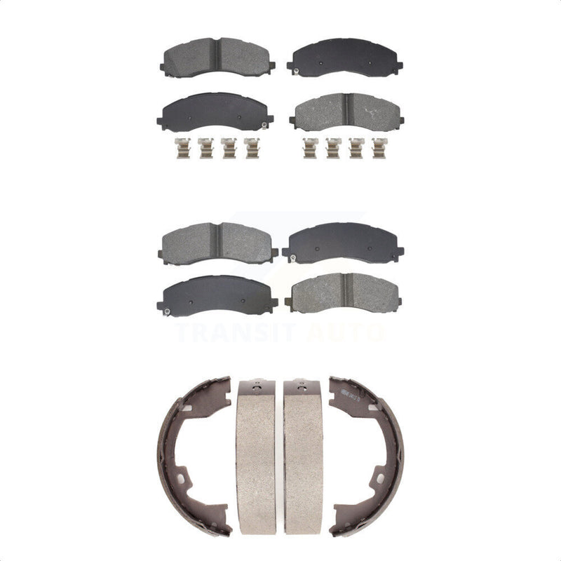 Transit Auto KSN-100903 Disc Brake Pad for 2019-2021 Ram 2500, Ram 3500 - Front and Rear