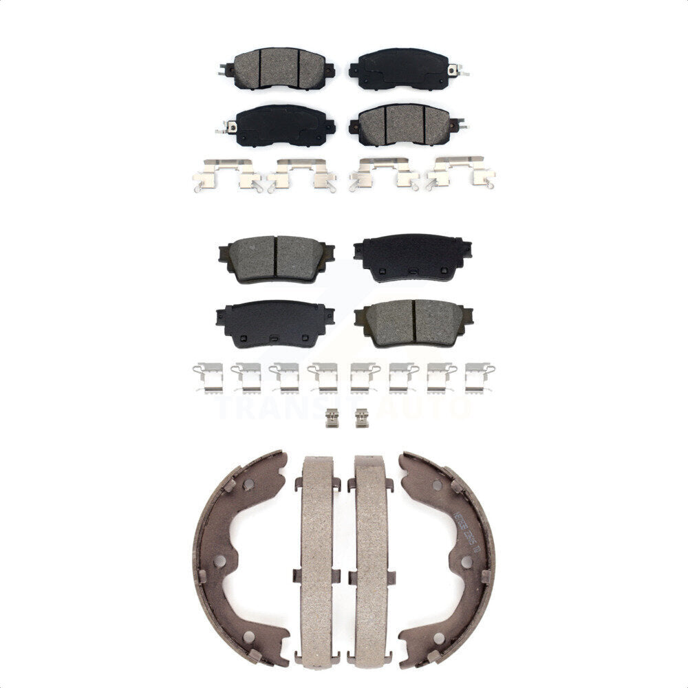 Transit Auto KSN-100904 Disc Brake Pad for 2019-2023 Nissan Altima - Front and Rear