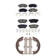 Transit Auto KSN-100904 Disc Brake Pad for 2019-2023 Nissan Altima - Front and Rear