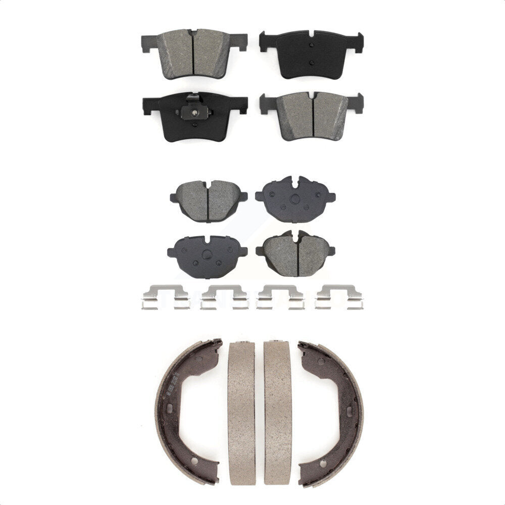 Transit Auto KSN-100905 Disc Brake Pad for 2011 BMW X3 - Front and Rear