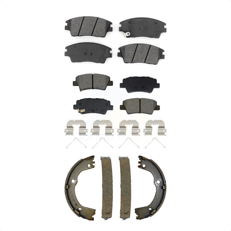 Transit Auto KSN-100906 Disc Brake Pad for 2017-2022 Hyundai Tucson, Kia Sportage - Front and Rear