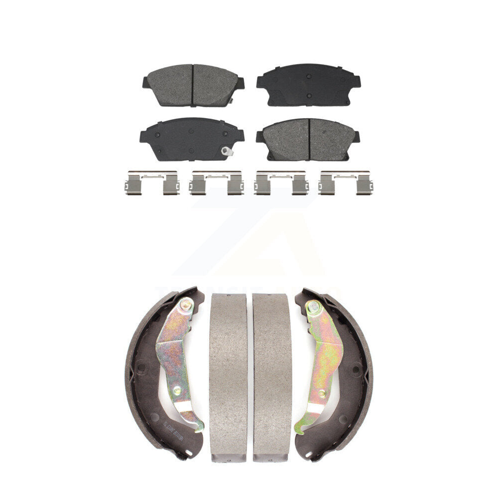 Transit Auto KSN-100908 Disc Brake Pad for 2013-2017 Chevrolet Trax - Front and Rear