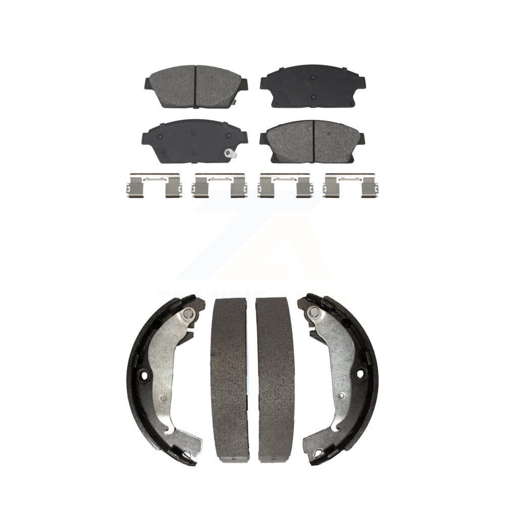 Transit Auto KSN-100909 Disc Brake Pad for 2014-2015 Chevrolet Cruze - Front and Rear