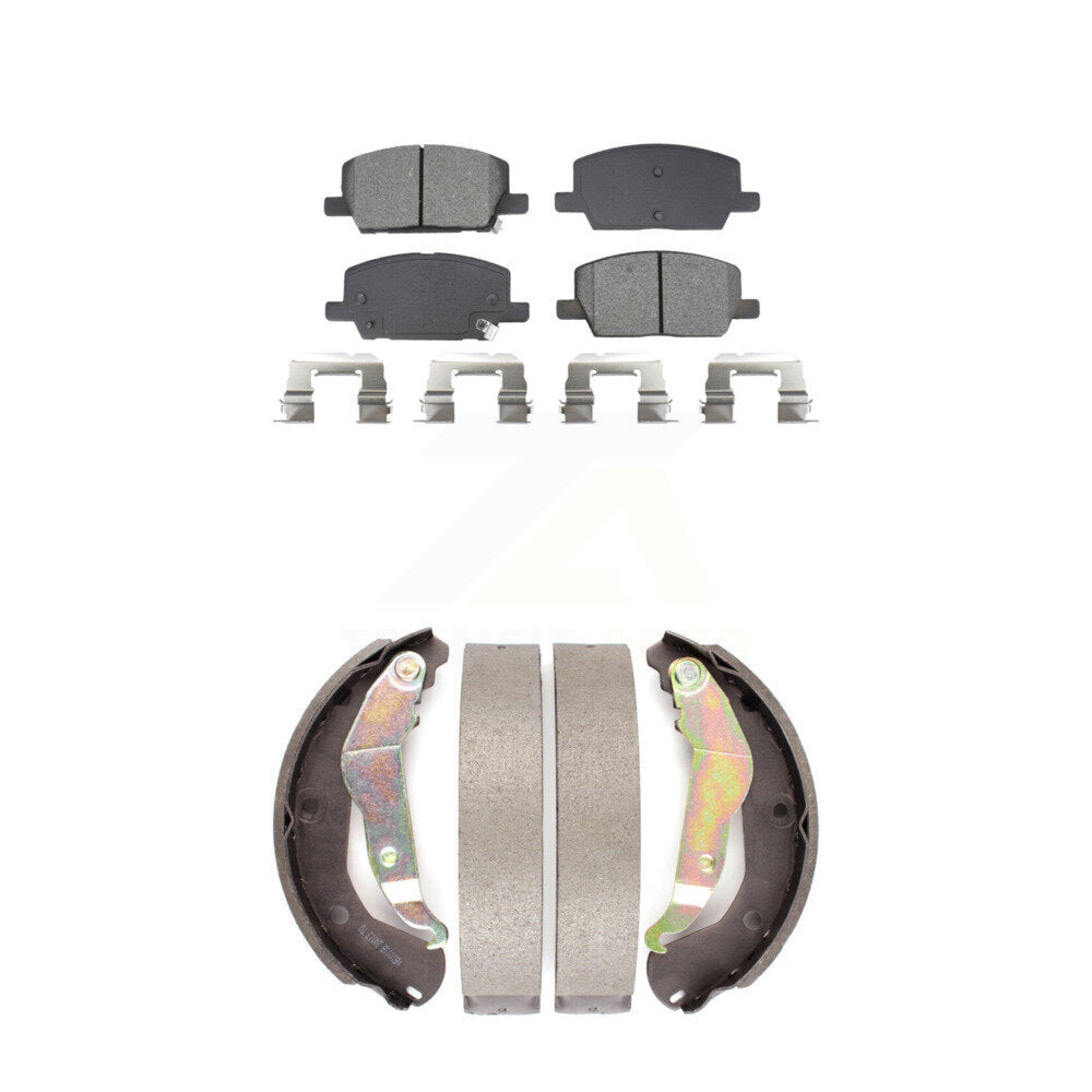 Transit Auto KSN-100910 Disc Brake Pad for 2018-2022 Chevrolet Trax - Front and Rear