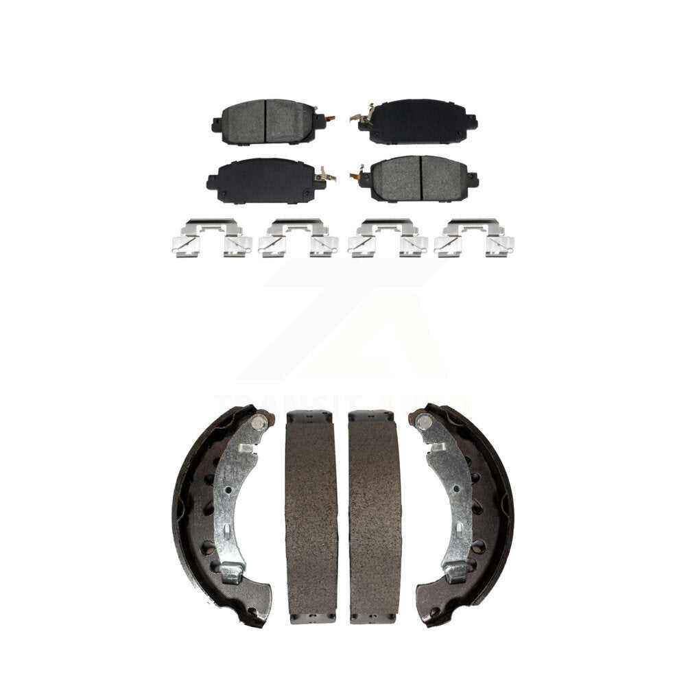 Transit Auto KSN-100912 Disc Brake Pad for 2020-2023 Nissan Sentra - Front and Rear