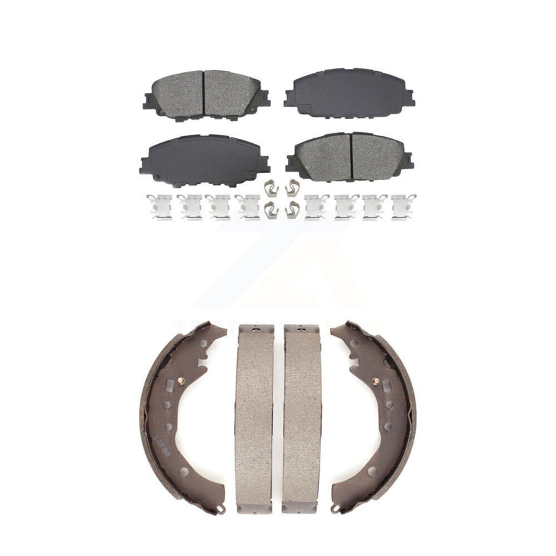 Transit Auto KSN-100916 Disc Brake Pad for 2019 Toyota Corolla - Front and Rear