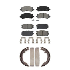 Transit Auto KSN-100920 Disc Brake Pad for 2006-2012 Mitsubishi Galant, Mitsubishi Eclipse - Front and Rear