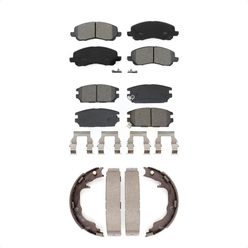 Transit Auto KSN-100920 Disc Brake Pad for 2006-2012 Mitsubishi Galant, Mitsubishi Eclipse - Front and Rear