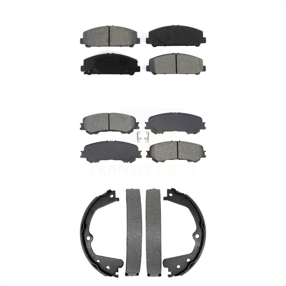 Transit Auto KSN-100922 Disc Brake Pad for 2017-2023 Nissan TITAN - Front and Rear