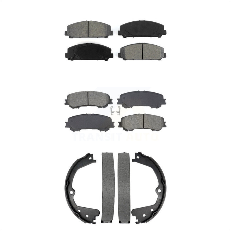 Transit Auto KSN-100922 Disc Brake Pad for 2017-2023 Nissan TITAN - Front and Rear
