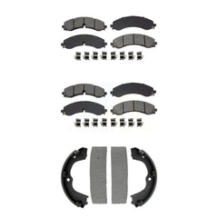 Transit Auto KSN-100923 Disc Brake Pad for 2020-2024 Chevrolet Silverado 3500 HD, Chevrolet Silverado 2500 HD and More - Front and Rear