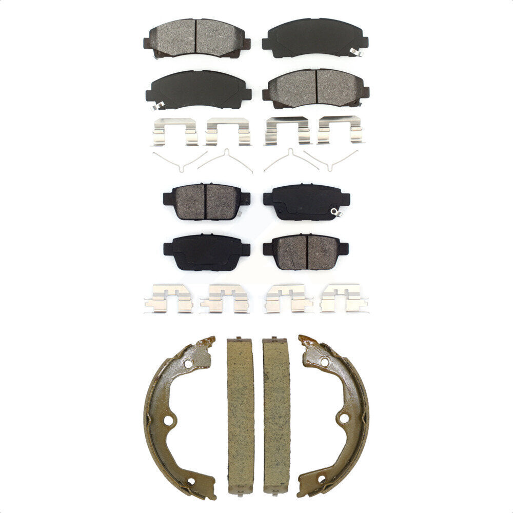 Transit Auto KSN-100924 Disc Brake Pad for 2009-2014 Acura TL - Front and Rear