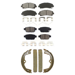 Transit Auto KSN-100924 Disc Brake Pad for 2009-2014 Acura TL - Front and Rear