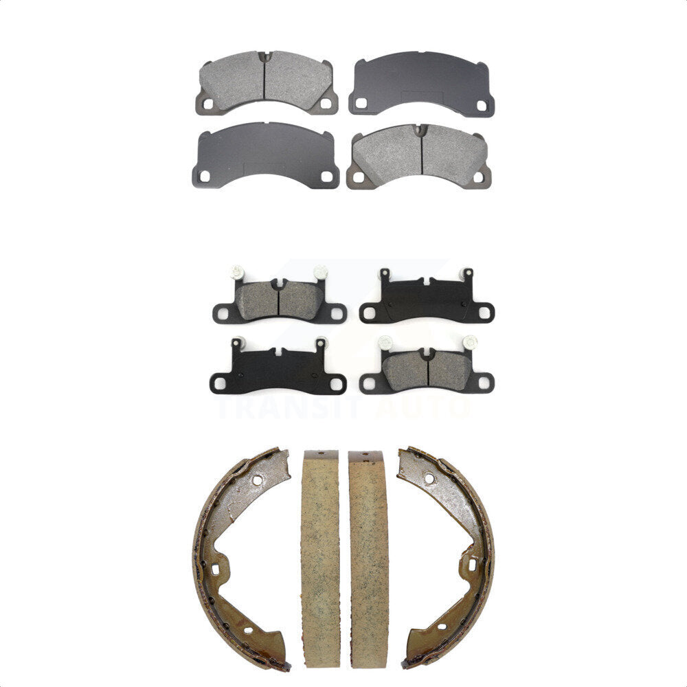 Transit Auto KSN-100927 Disc Brake Pad for 2011-2018 Porsche Cayenne, Volkswagen Touareg - Front and Rear